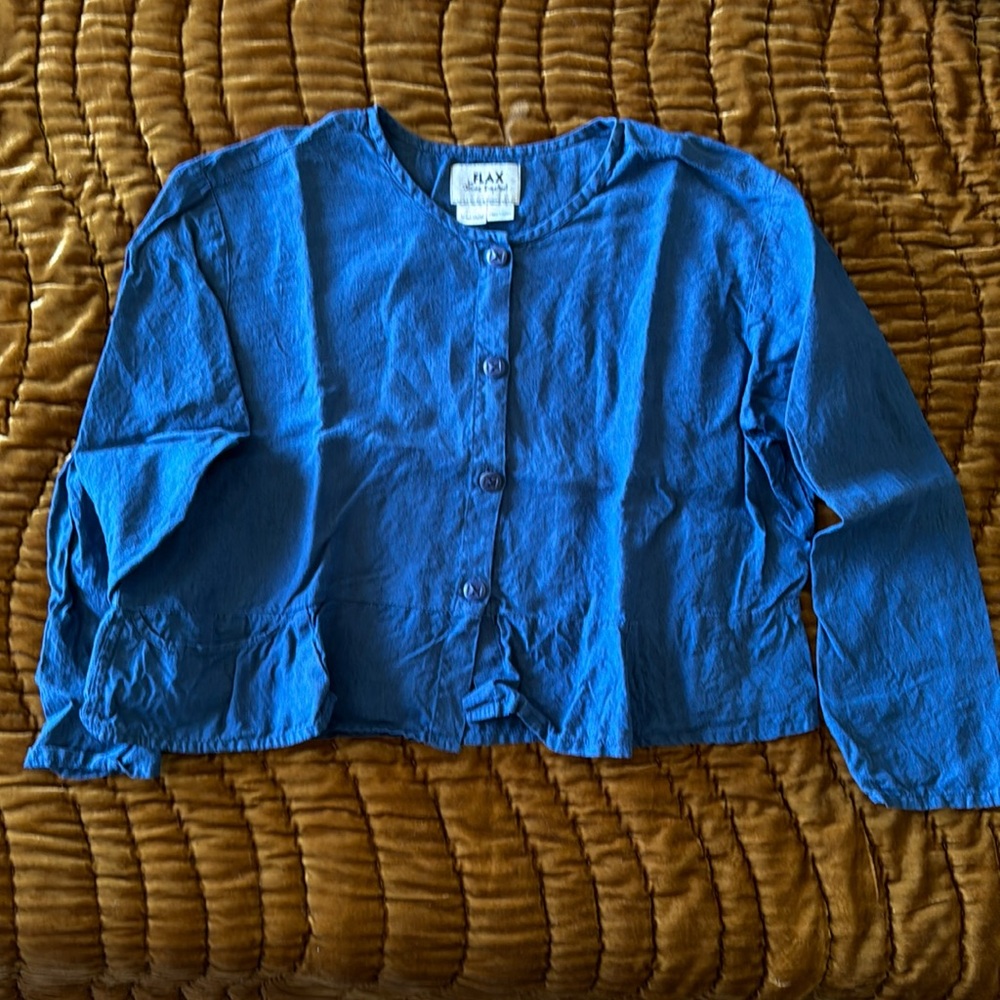 Flax Linen Top